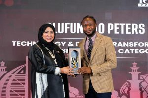 Olufunsho peters award